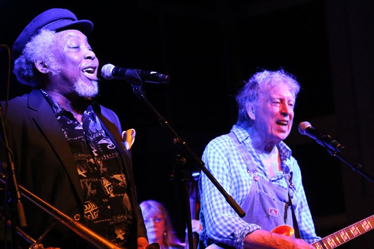 Ed Earley et Elvin Bishop, 28 juin 2014, Talant