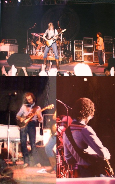 The Philters ouvrant pour le Rossington Collins Band, Jacksonville 1982
