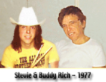 Avec Buddy Rich