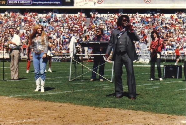 James Brown avec Dean Daughtry et Steve Stone