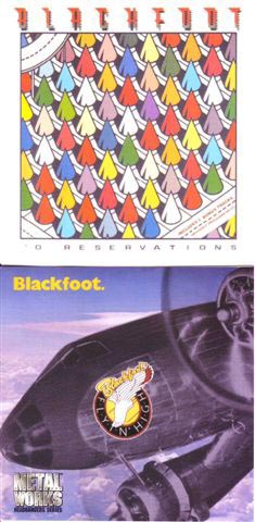 The two first Blackfoot's albums