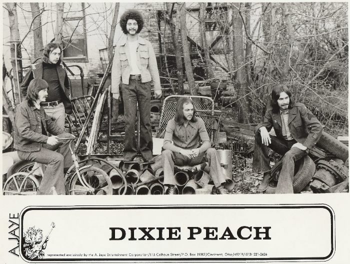 Dixie Peach, première photo promo, 1972